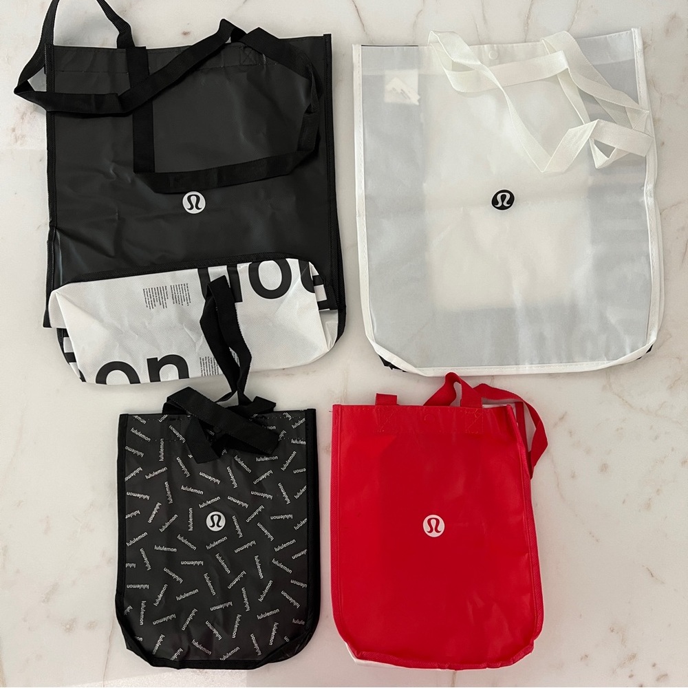 Lululemon Reusable Shopping Bags